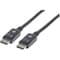 Manhattan Displayport Male/Displayport Male, 1 M (3.3 Ft.), Black 306935 - alternate 1